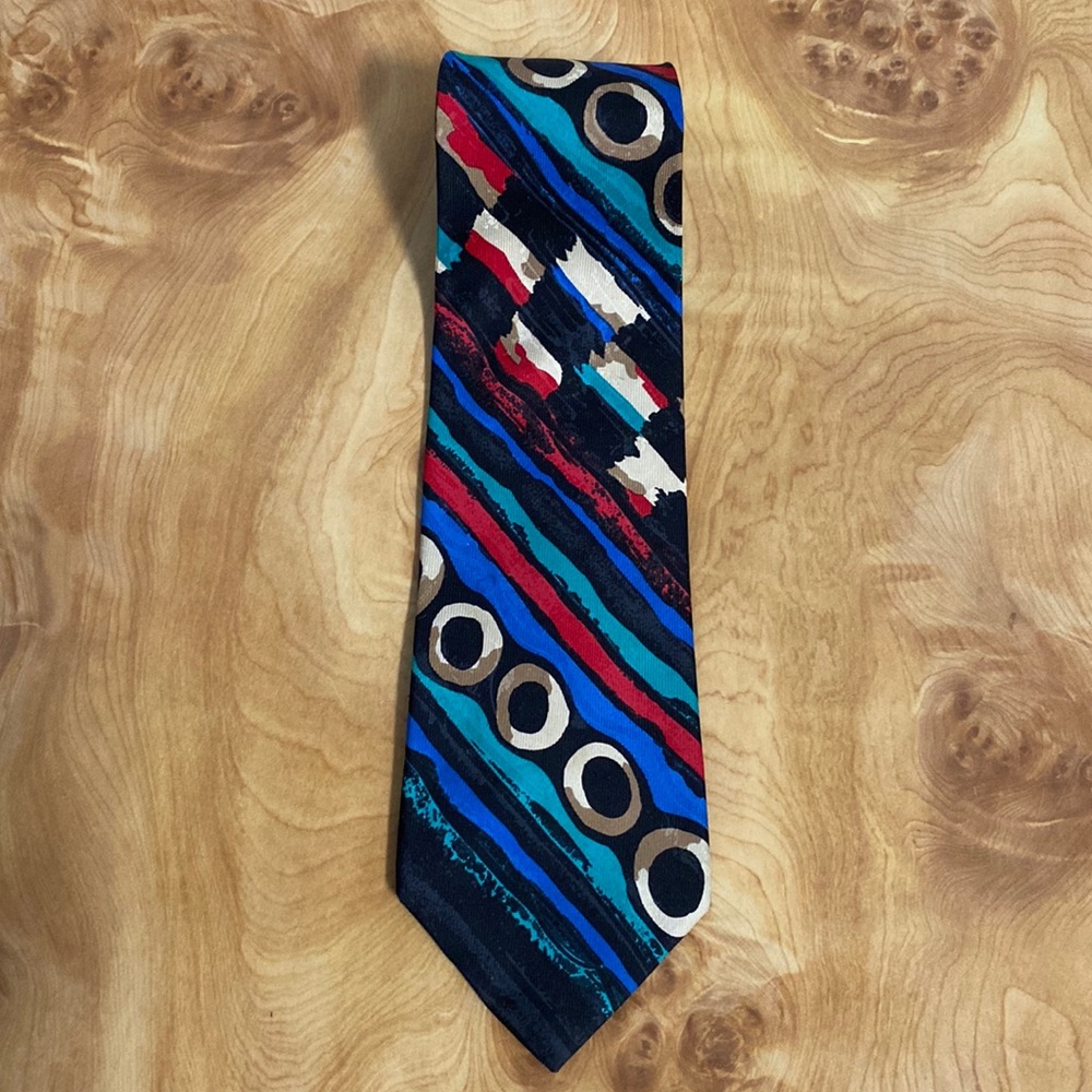 Men’s Vintage Serica Silk Tie